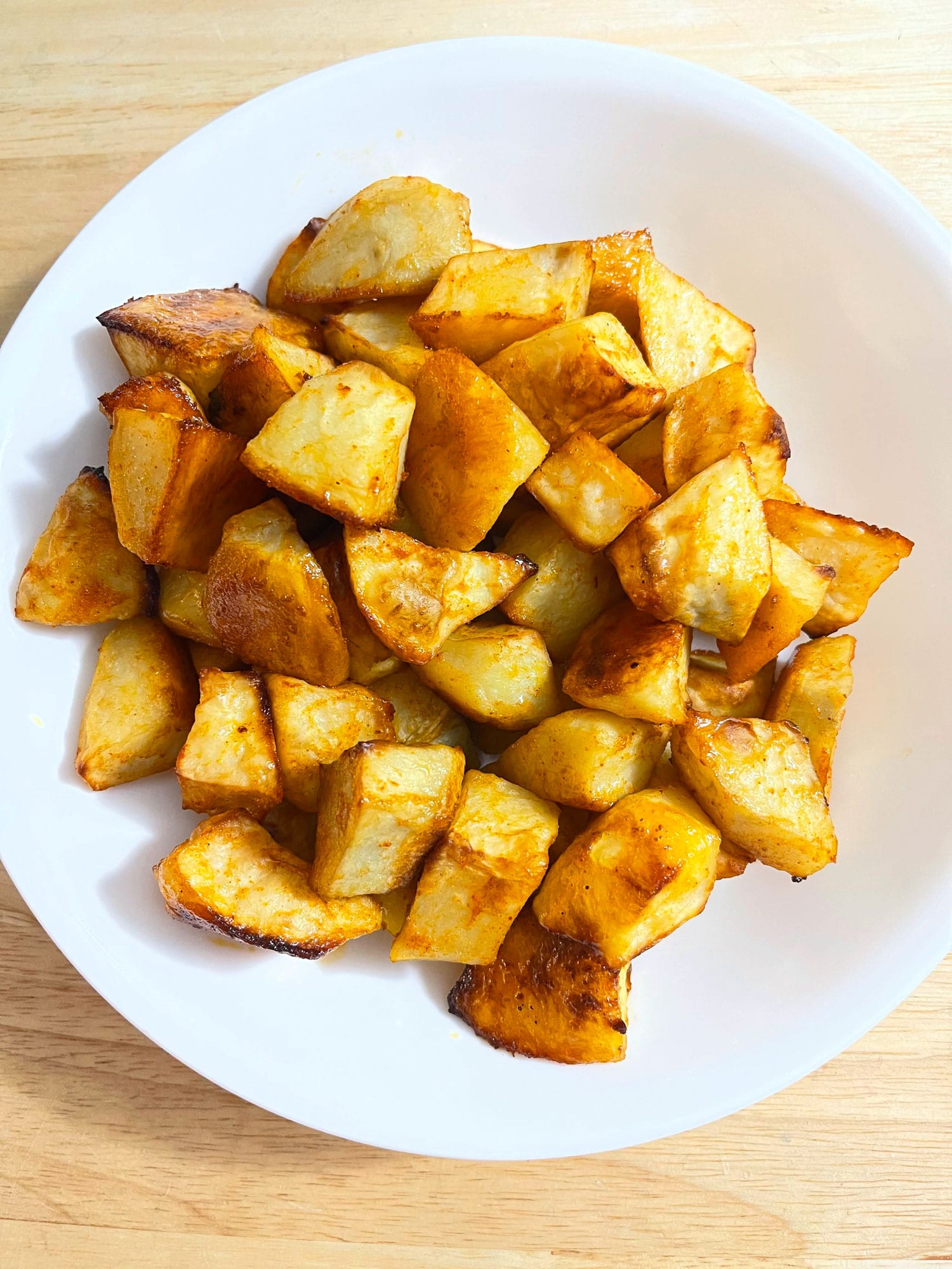 roasted seasoned potatoes