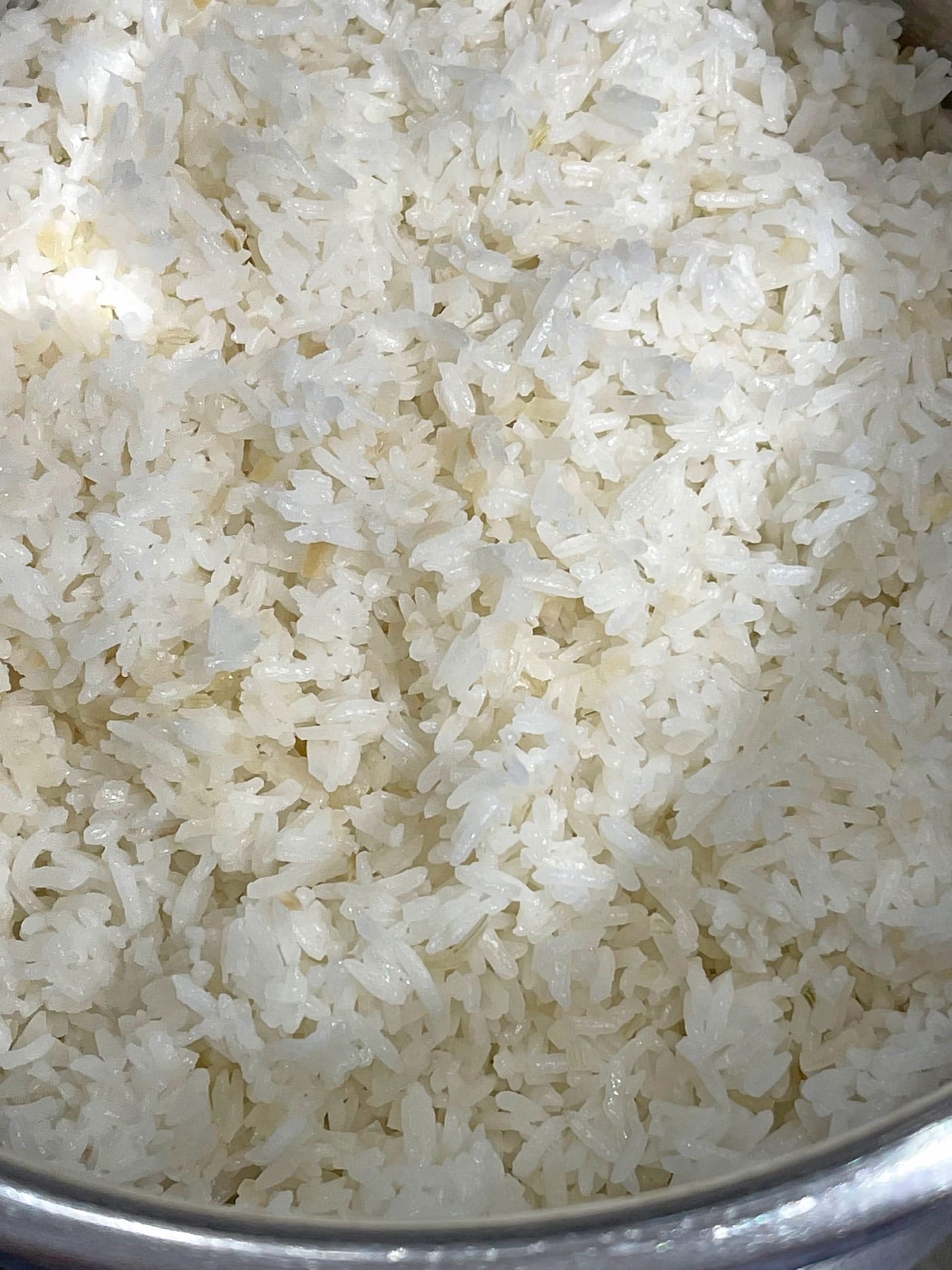 white jasmine rice in instant pot