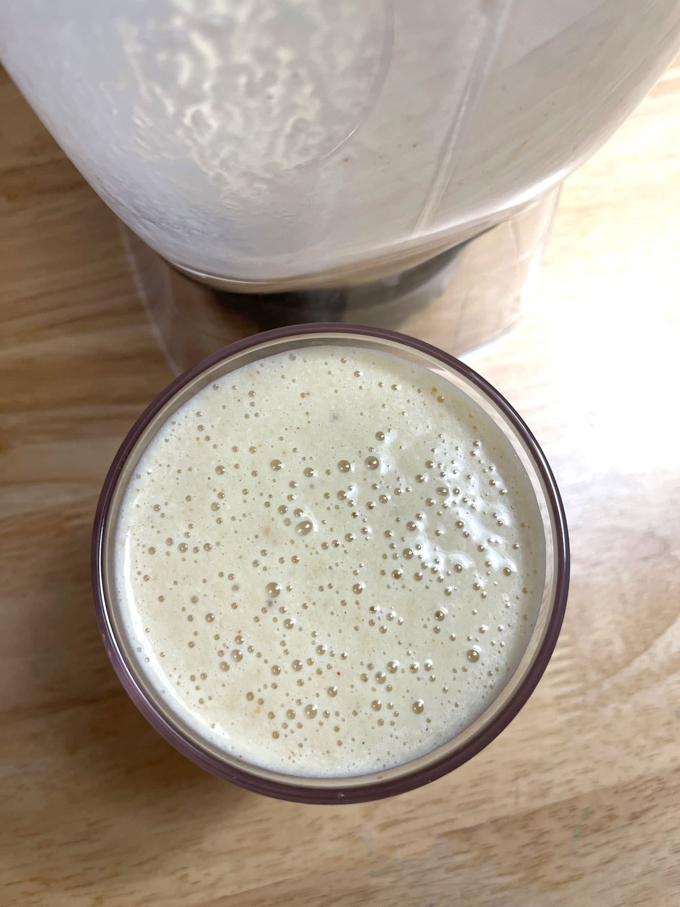 peanut butter banana smoothie for breakfast