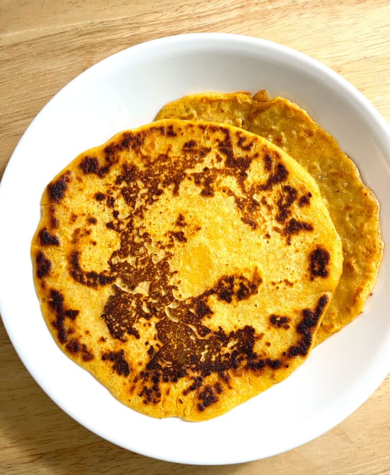Savory Chickpea Flour Pancakes Without Sugar