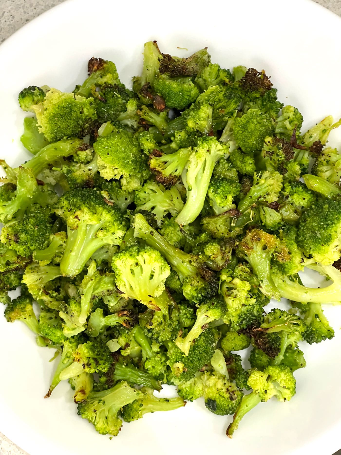 baby broccoli florets air fryer