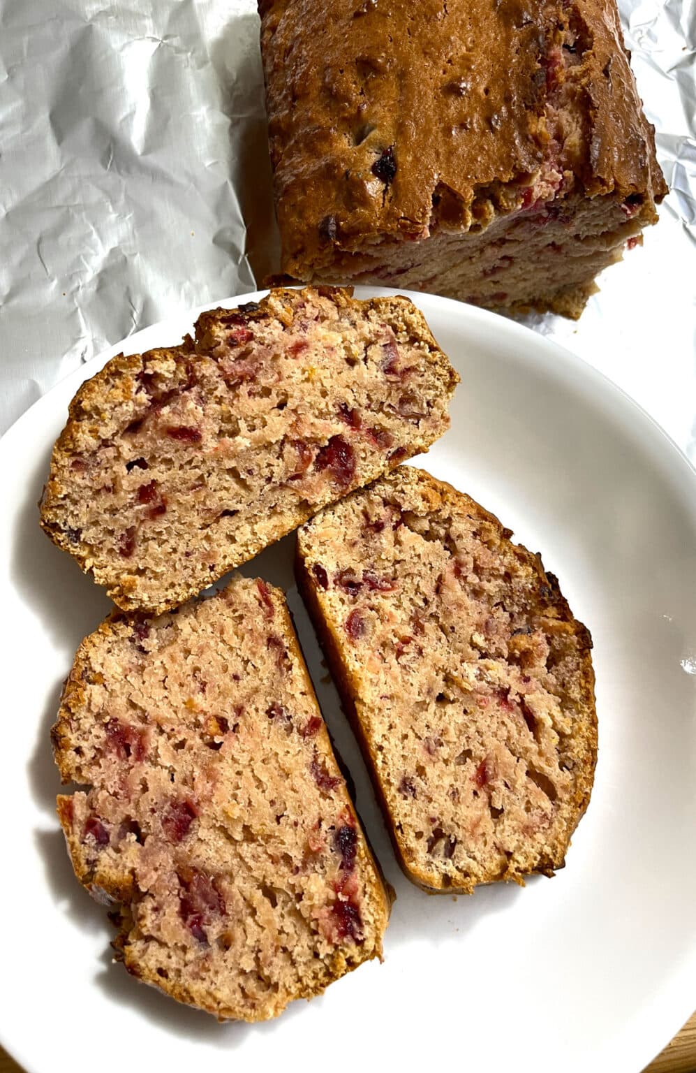 Cranberry Sauce Bread With Leftover Cranberry Sauce 0147