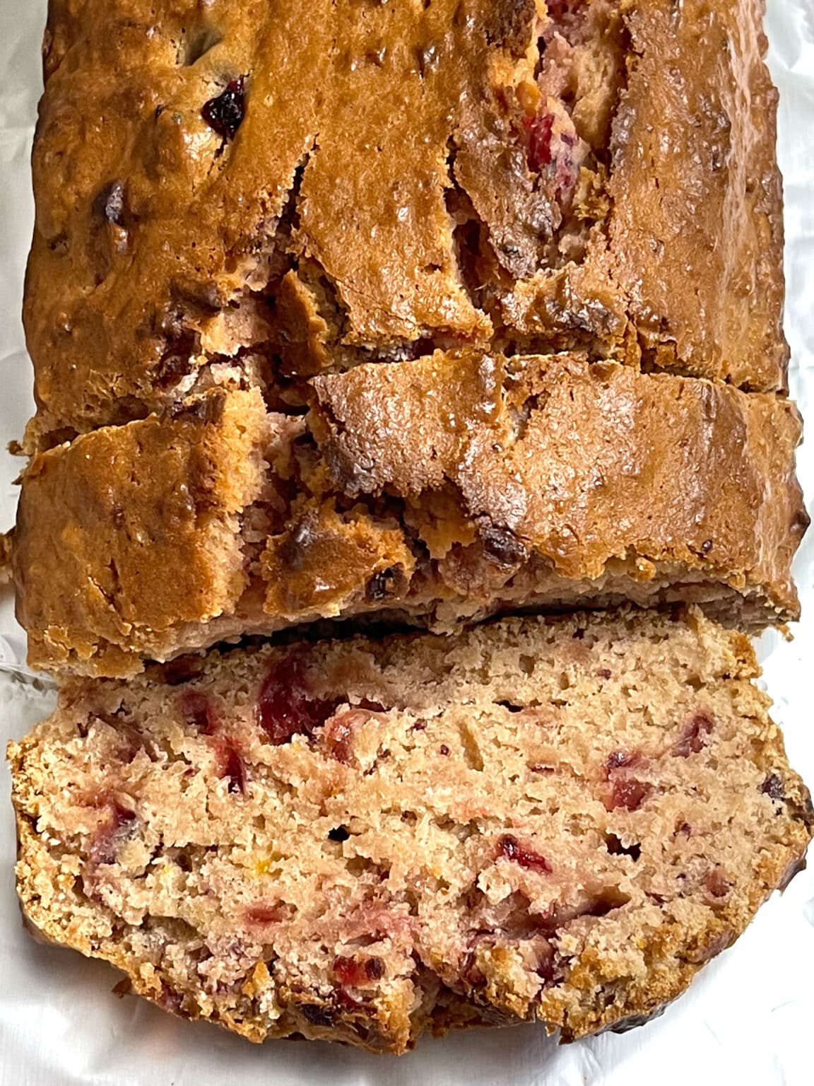 Cranberry Sauce Bread With Leftover Cranberry Sauce