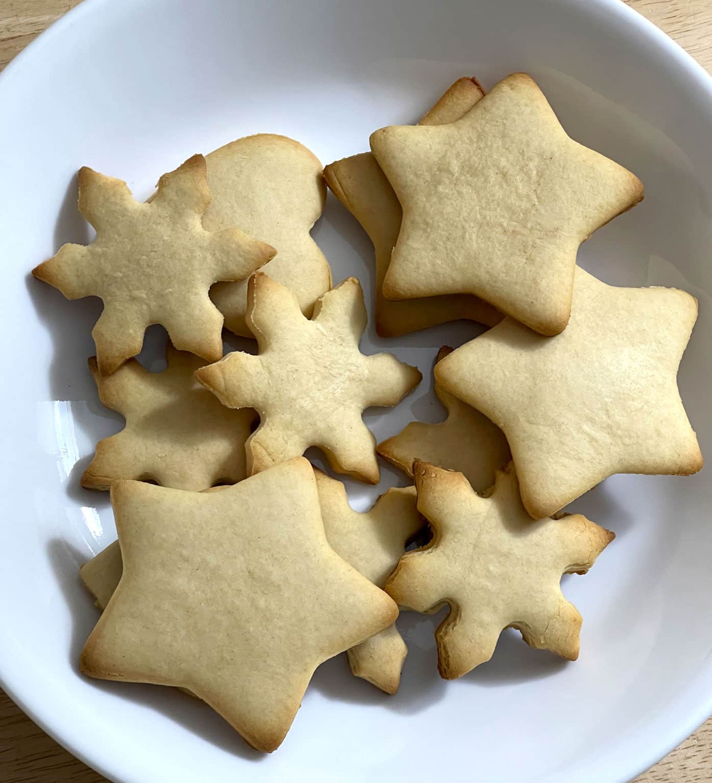 cut out cookies with condensed milk