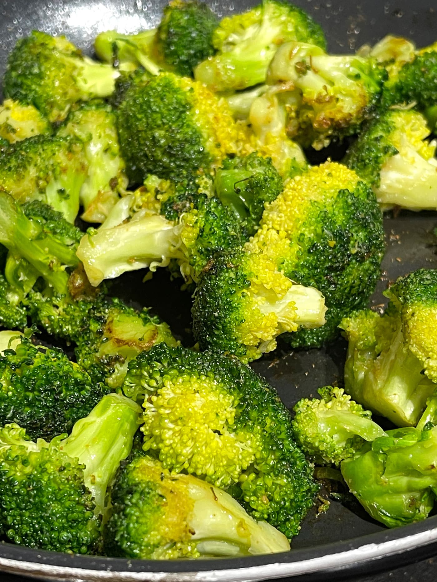 garlic sauteed fresh broccoli