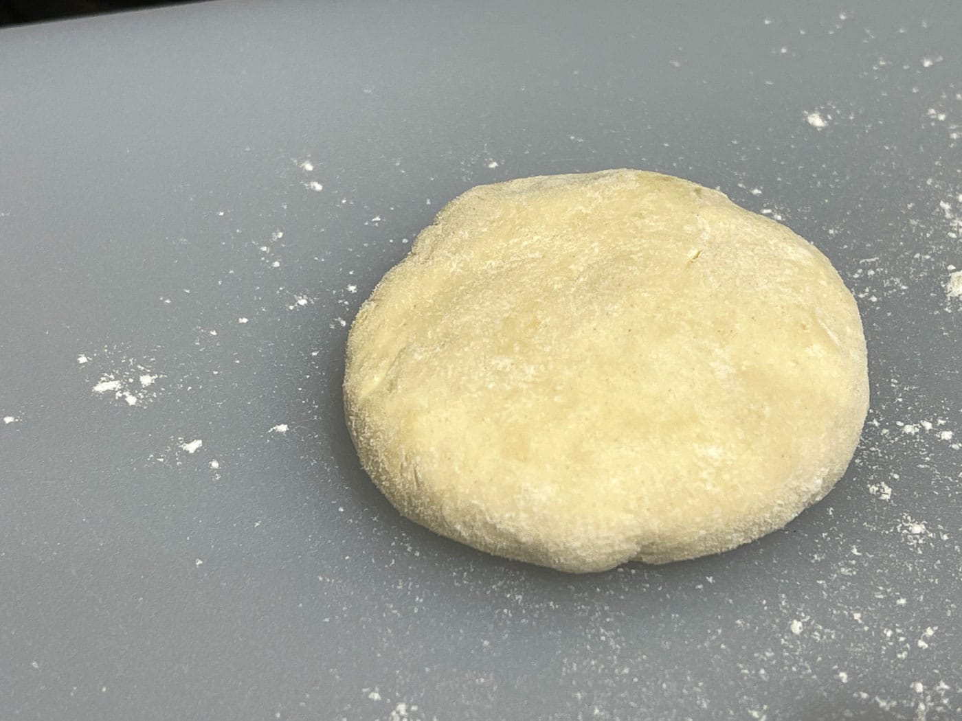 making naan bread