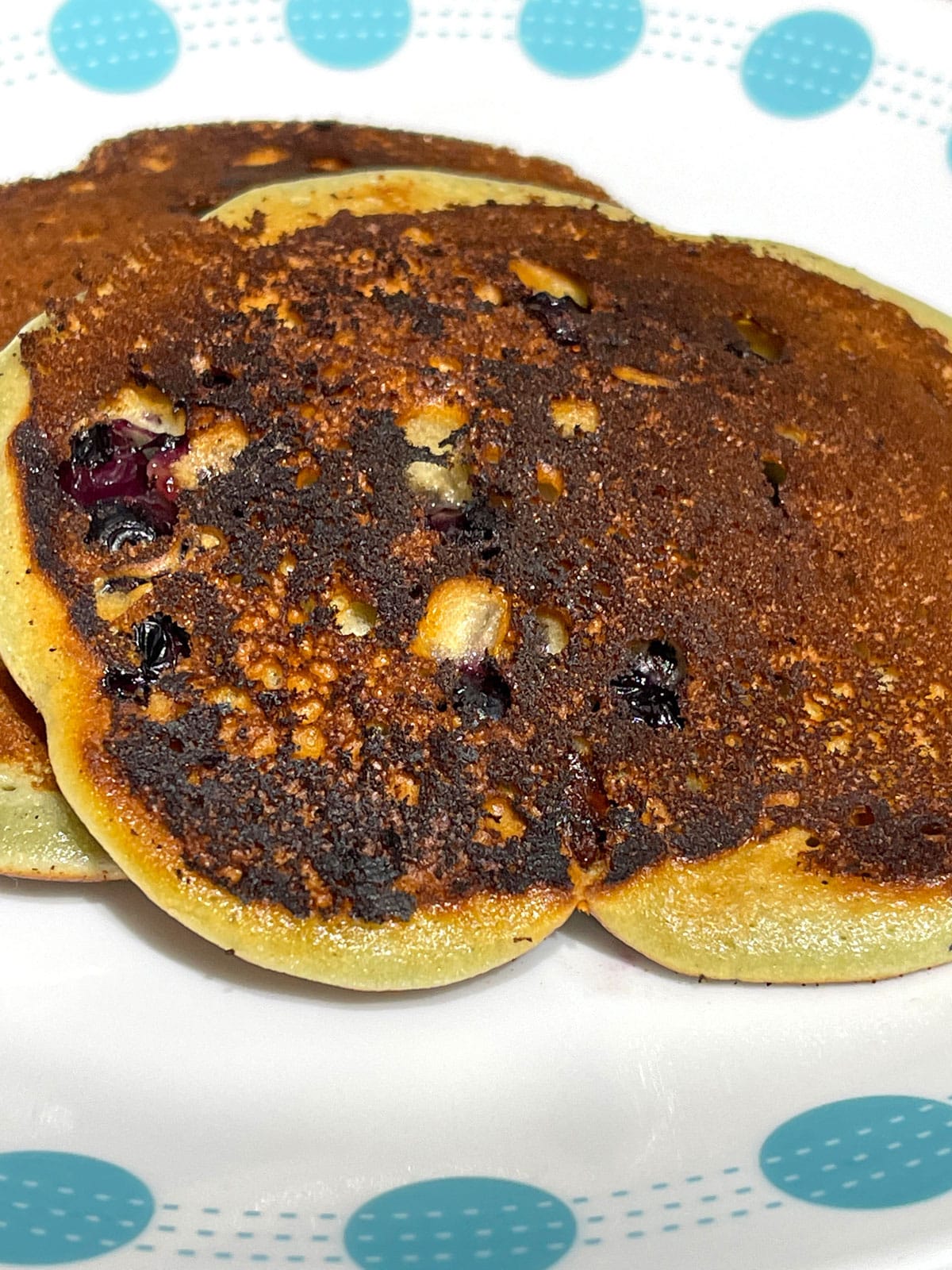 blueberry chocolate chip pancakes