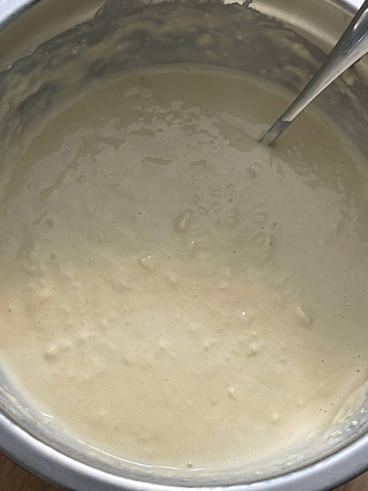 sweet cream pancake batter