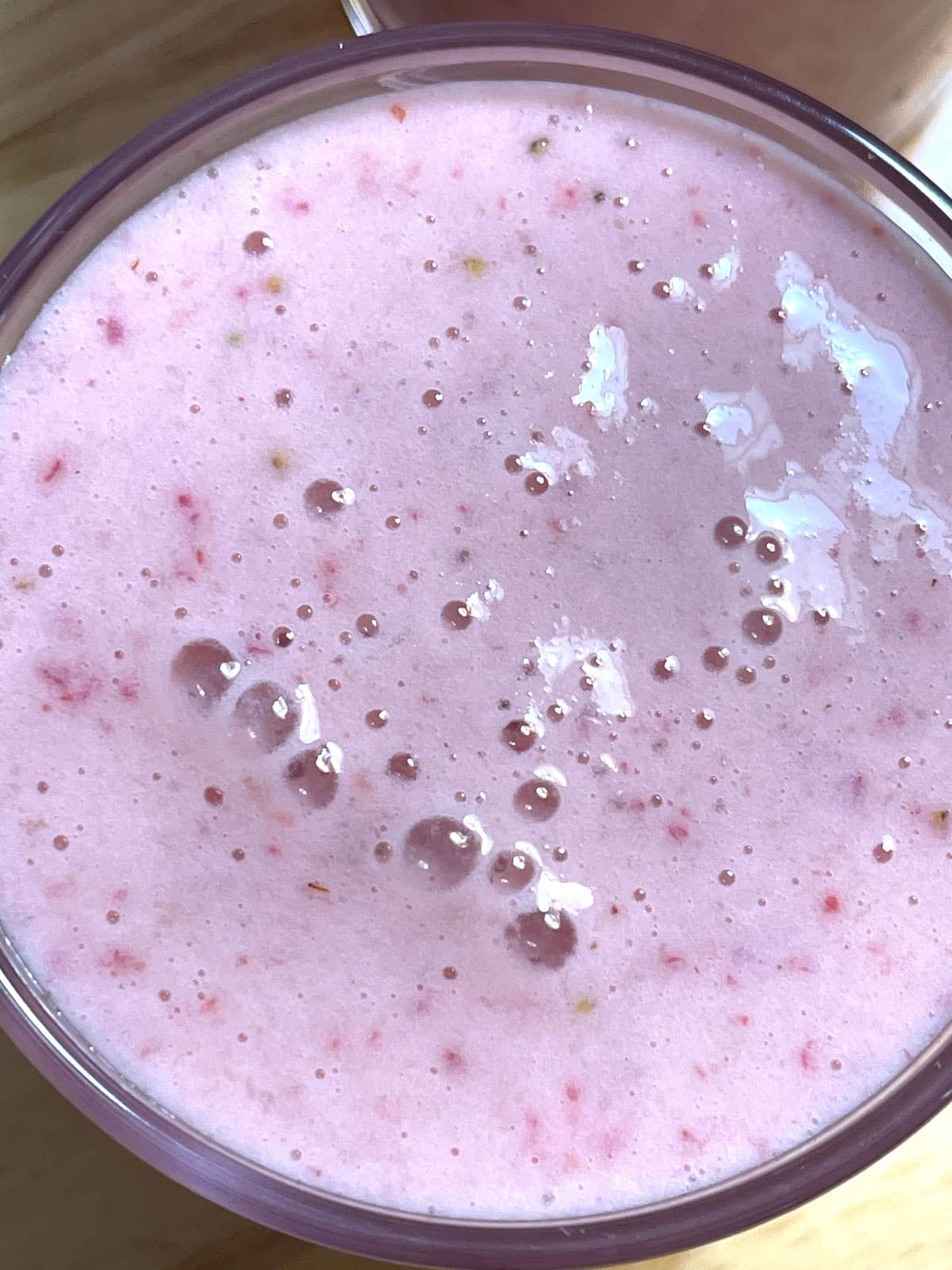 strawberry banana smoothie without yogurt