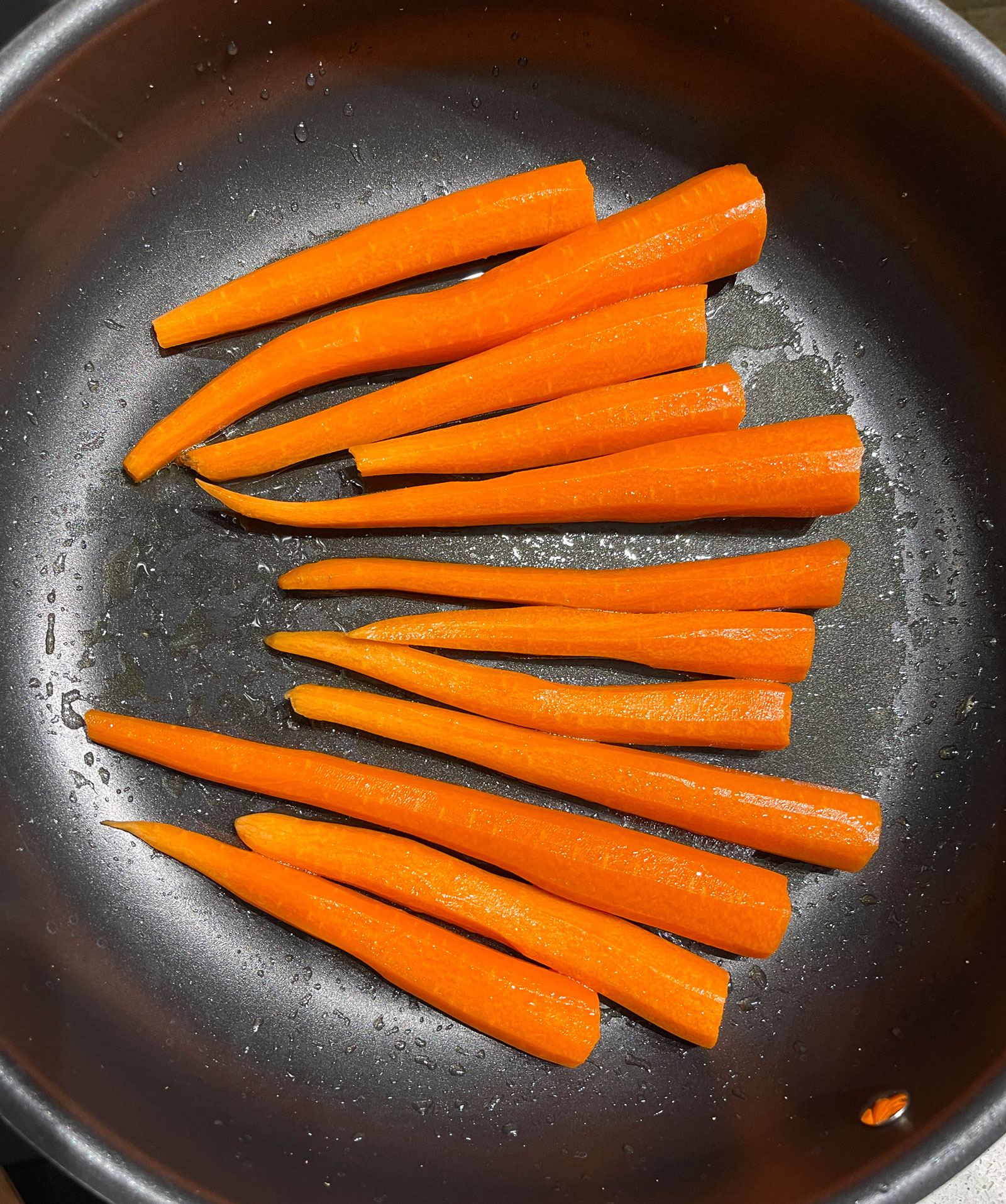 seasoned whole carrots