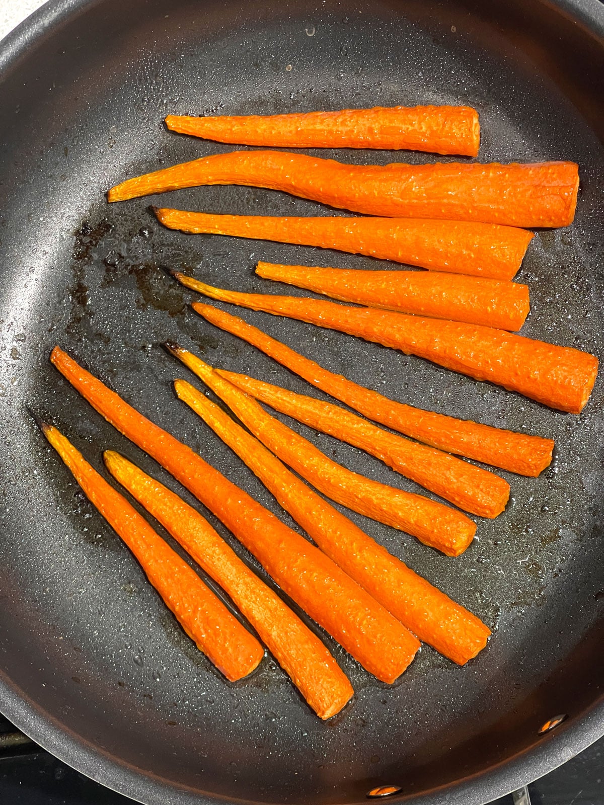 roasted whole carrots