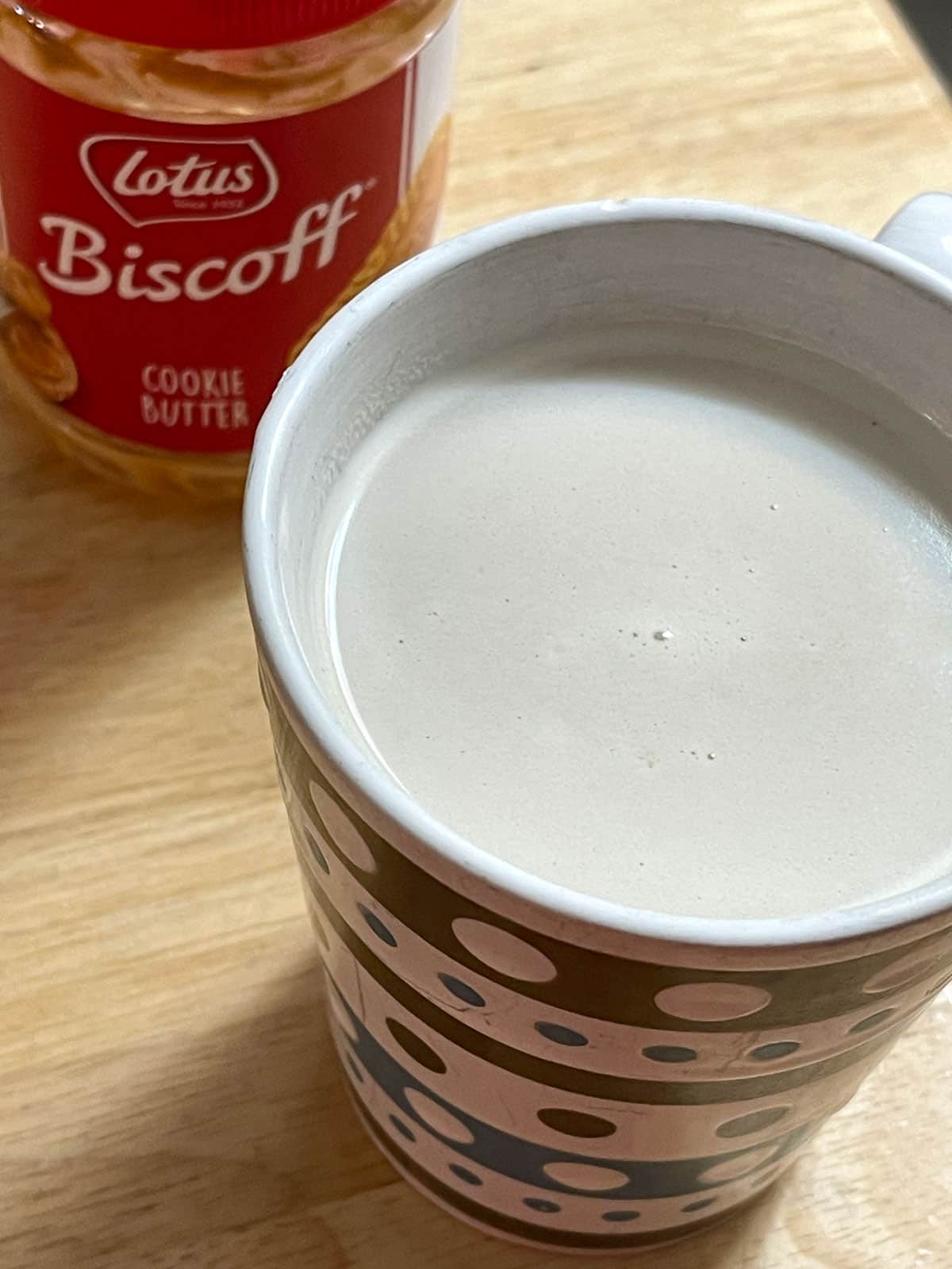 biscoff coffee latte