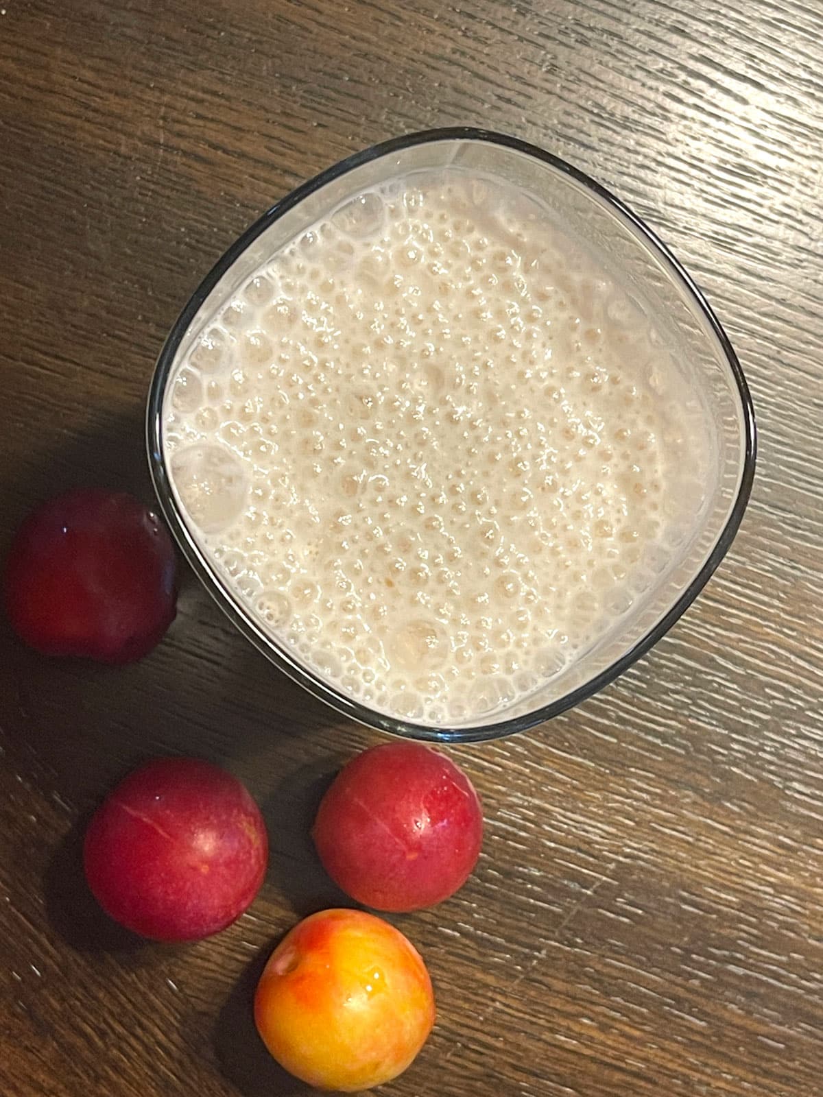cherry plum smoothie