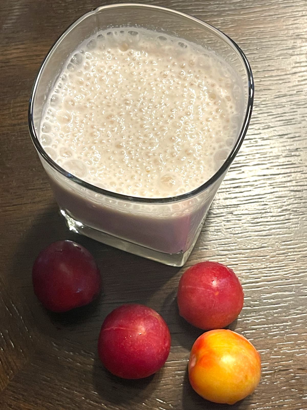 cherry plum smoothie