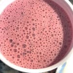 plum smoothie