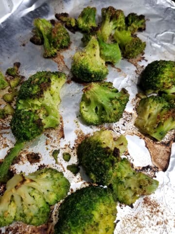 roasted frozen broccoli