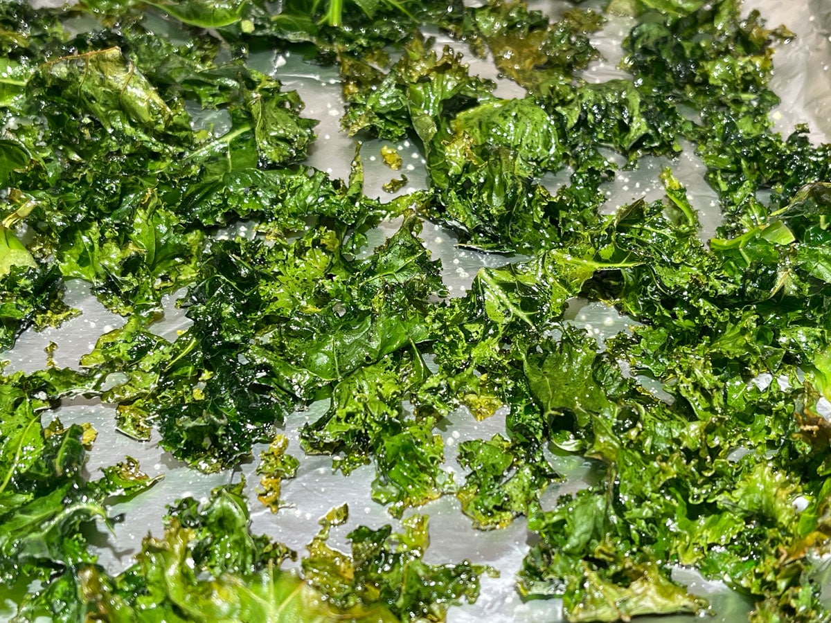 roasted kale