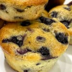 cake mix blueberry muffins with frozen blueberries