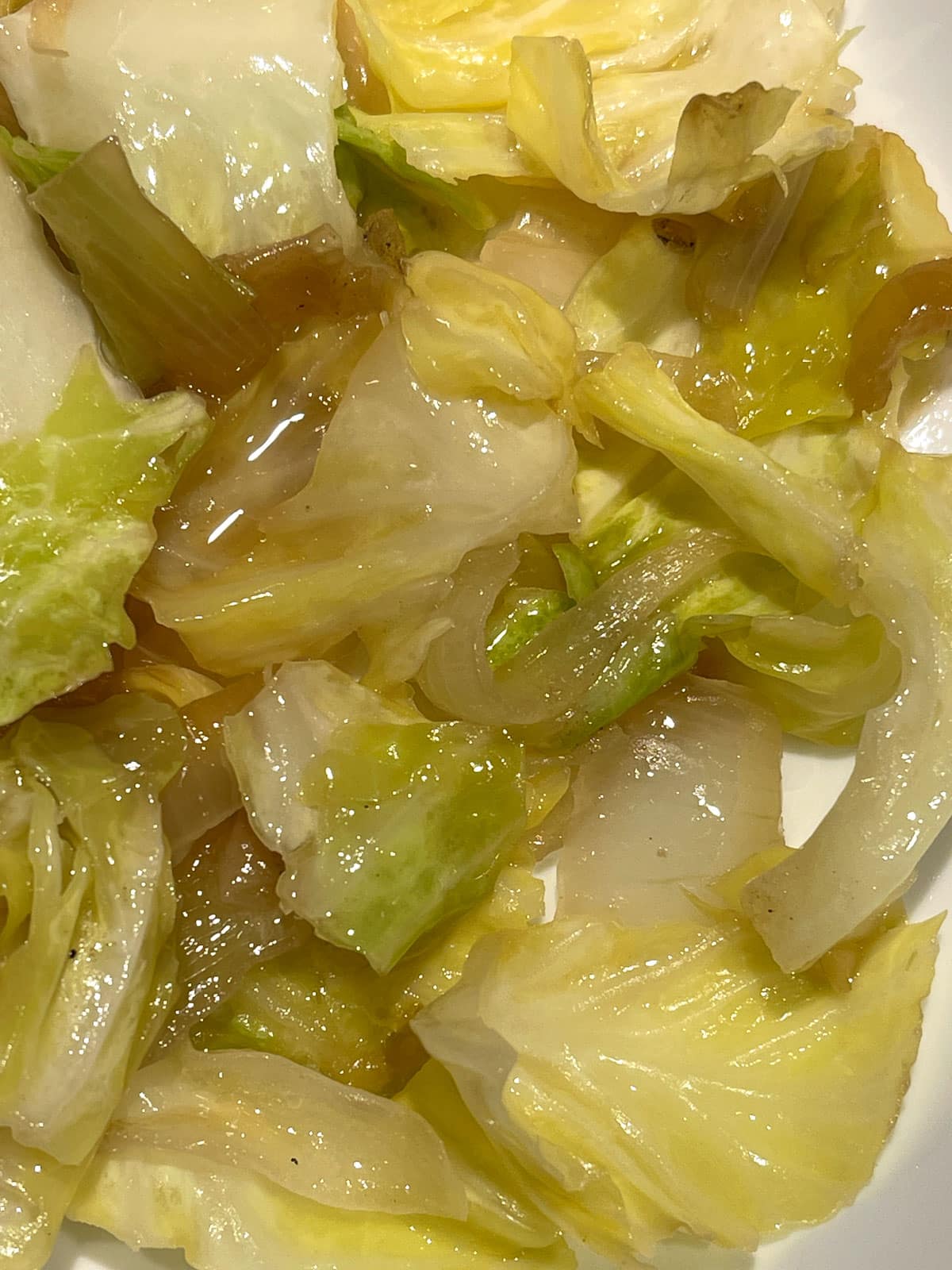 sauteed cabbage and onions