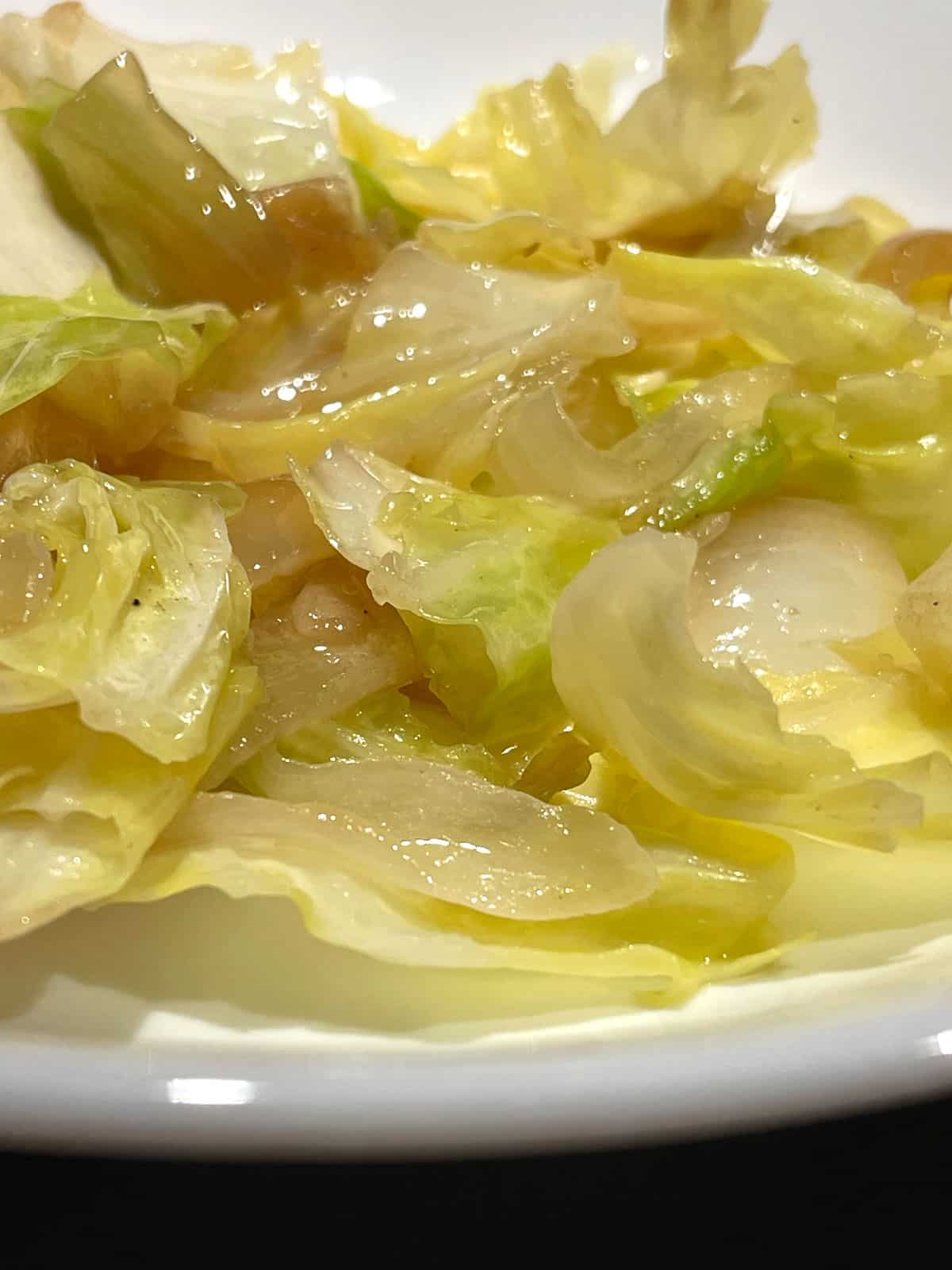 sauteed cabbage and onions