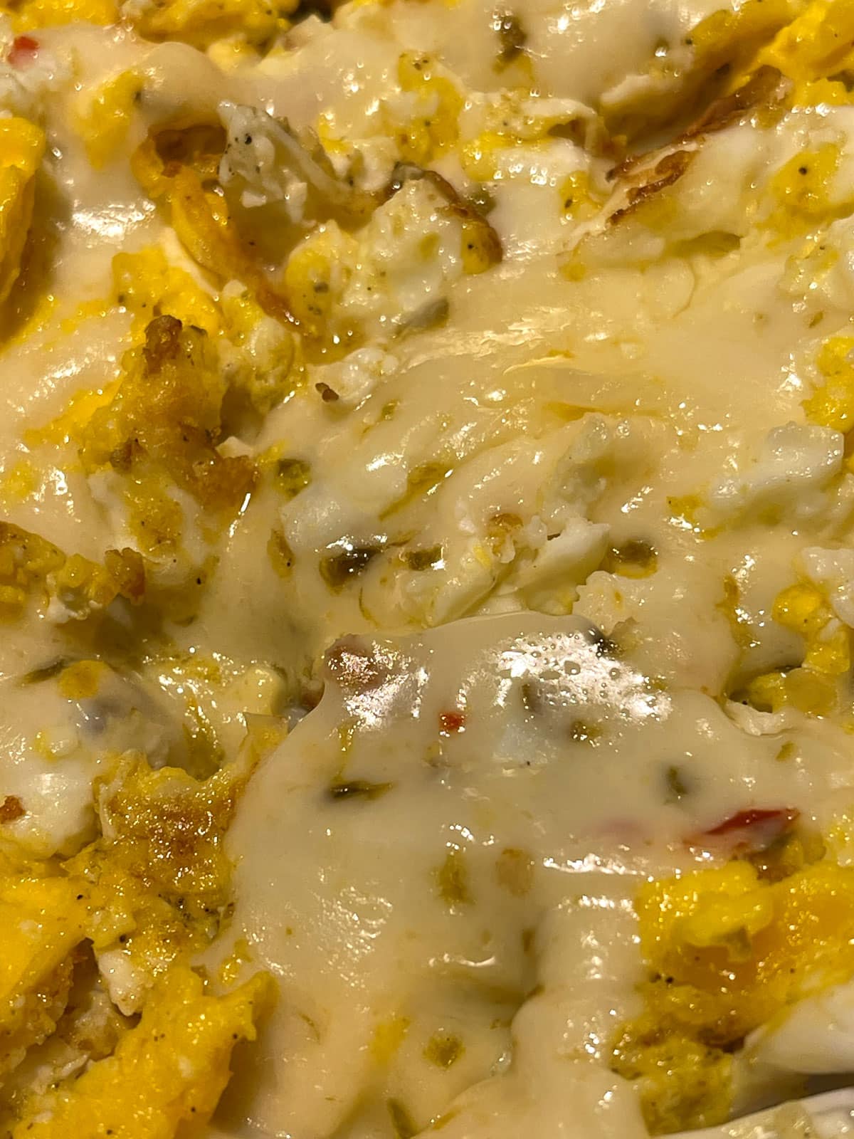 eggs with pepper jack cheese