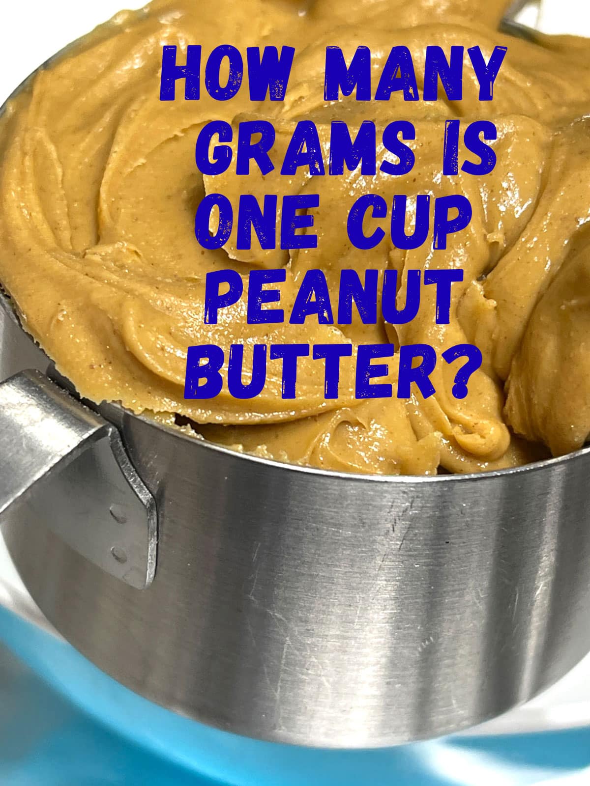 1 cup peanut butter in grams