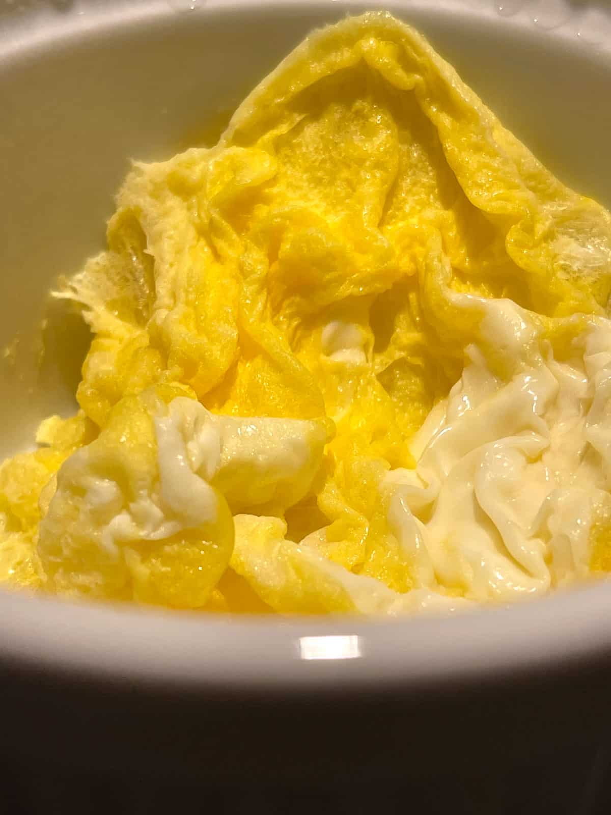 microwave egg omelete
