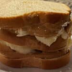 peanut butter honey banana sandwich