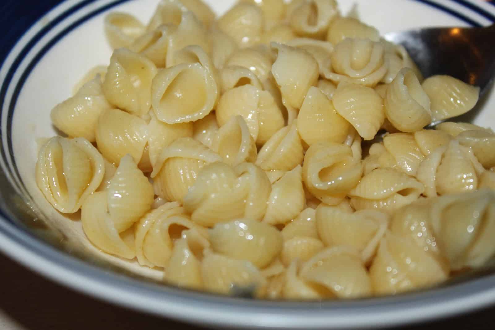 weight of one cup cooked pasta in grams