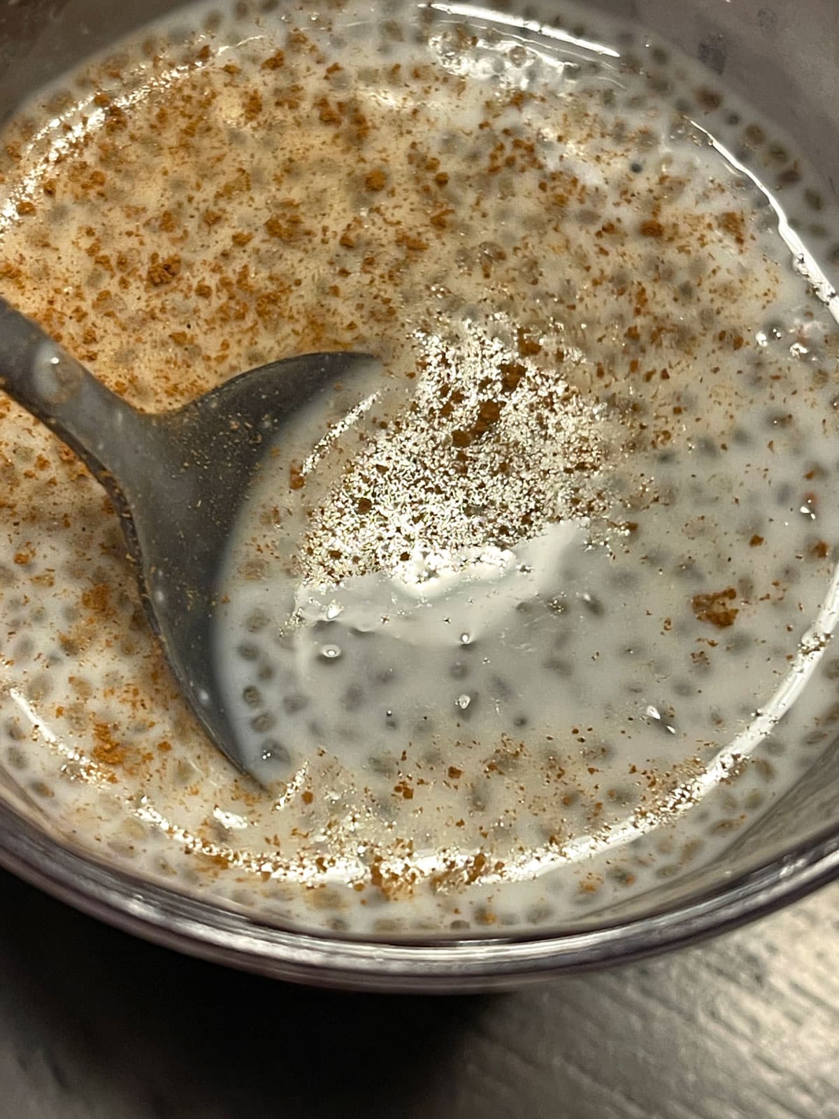 vanilla cinnamon chia seed pudding