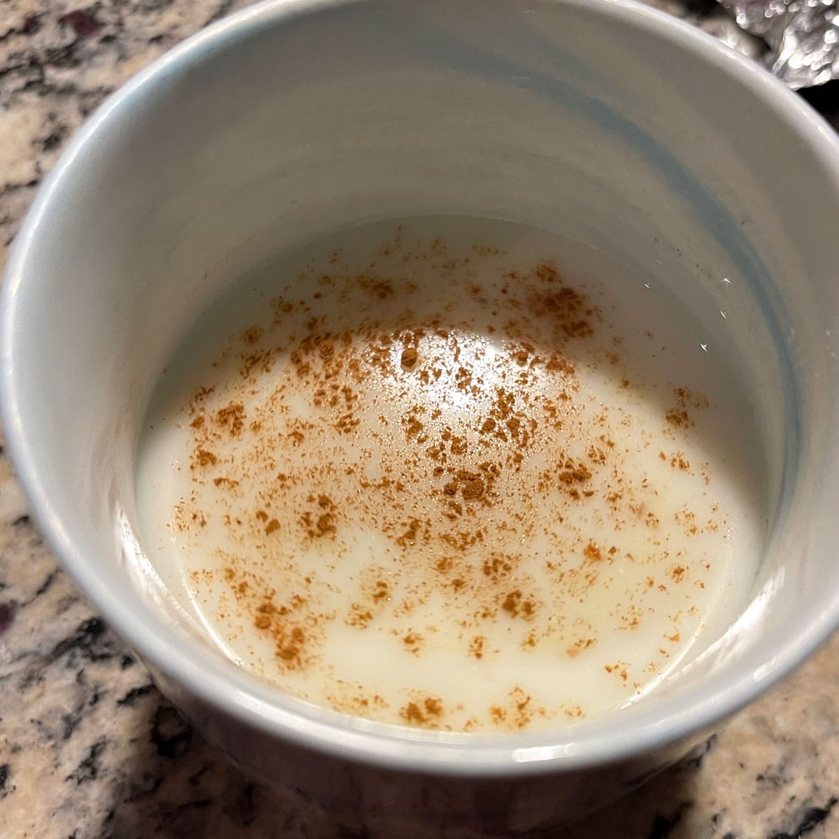 vanilla cinnamon flavored milk