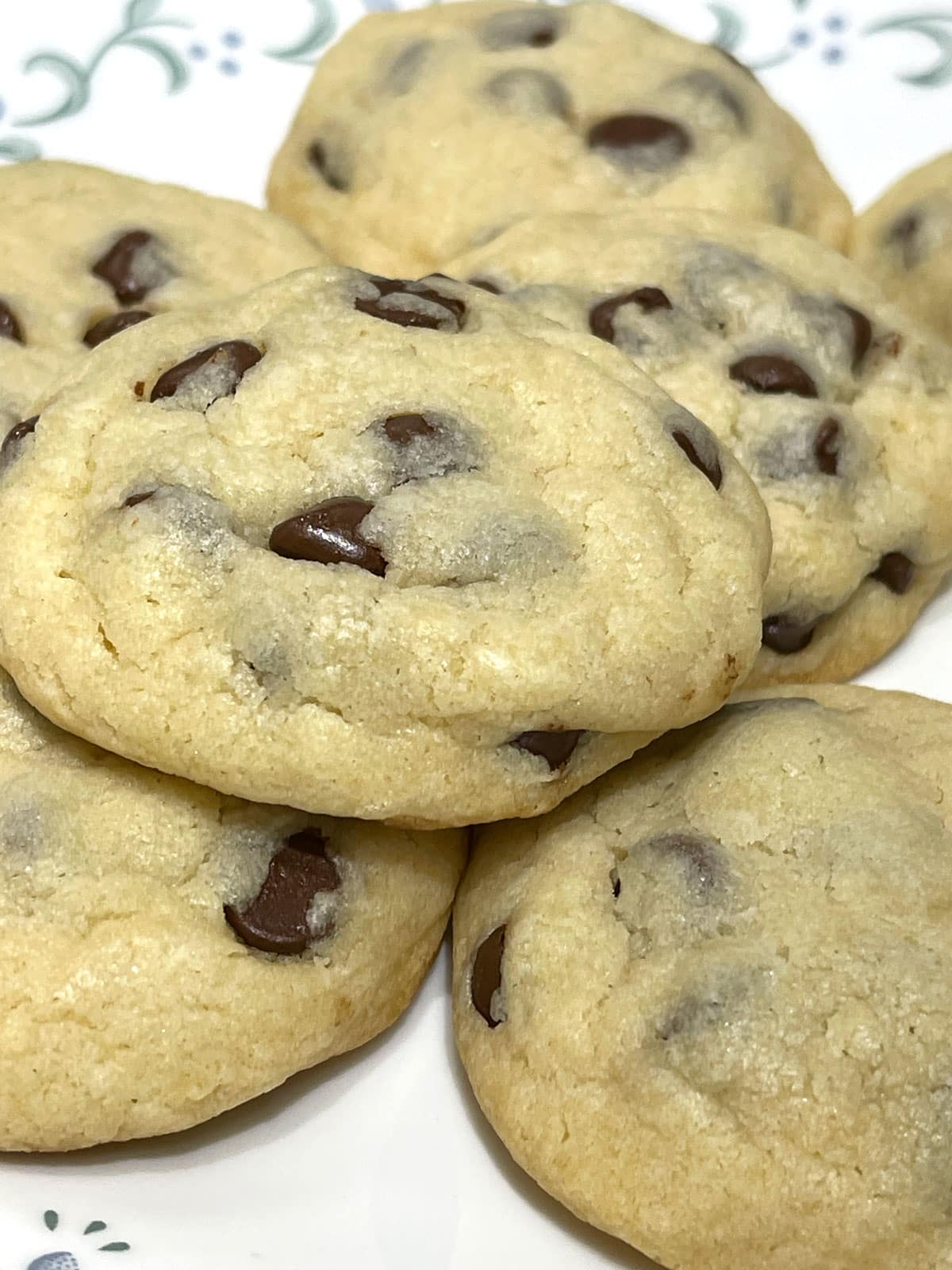 vanilla chocolate chip cookies eggless