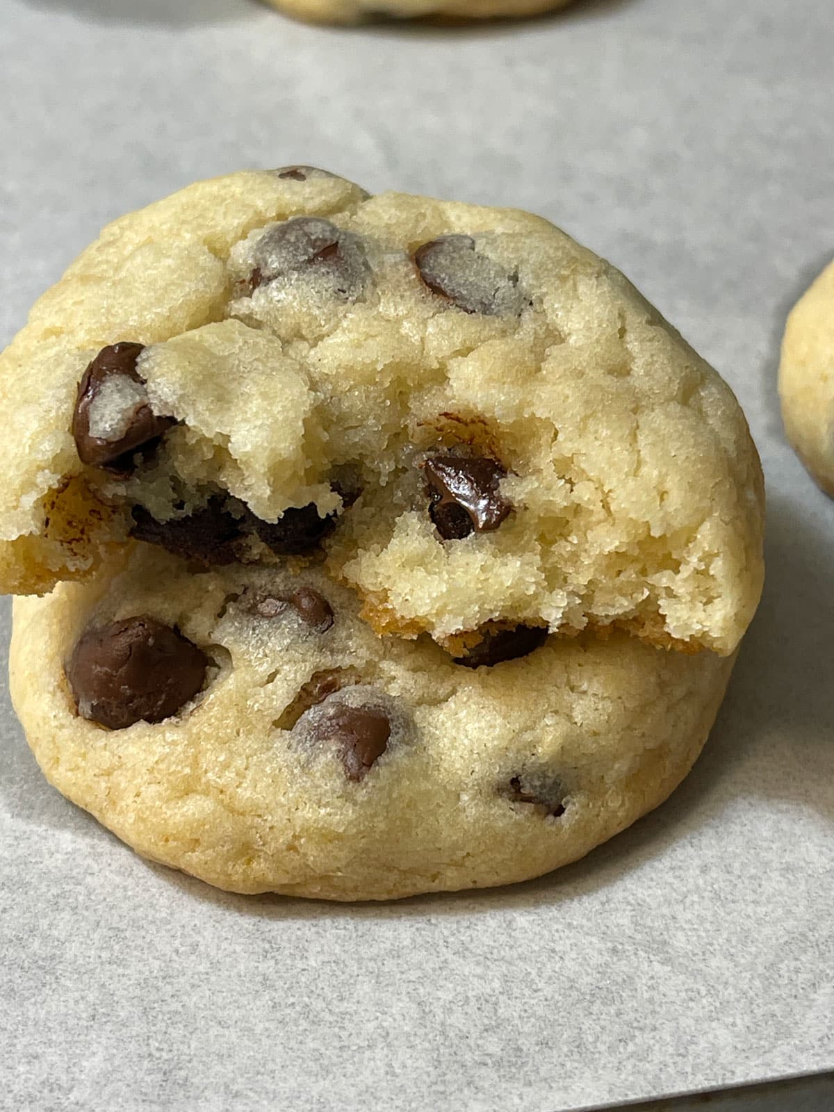 vanilla chocolate chip cookies eggless